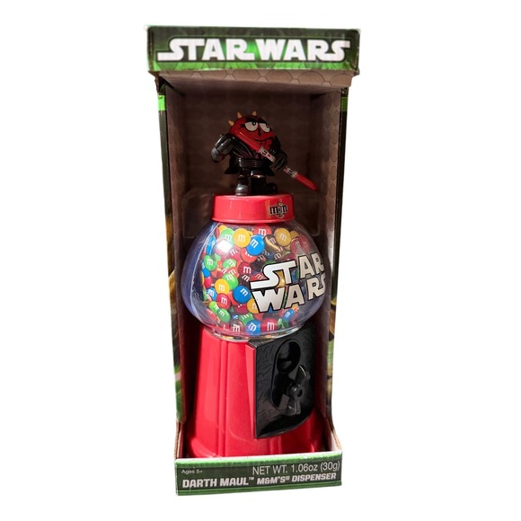 M&M'S Other - Star Wars Darth Maul M&M's Candy Dispenser 2013 Red Sith Collectible New